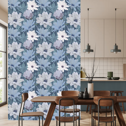 Wallpaper Beautiful Daisies In Pastel Colors