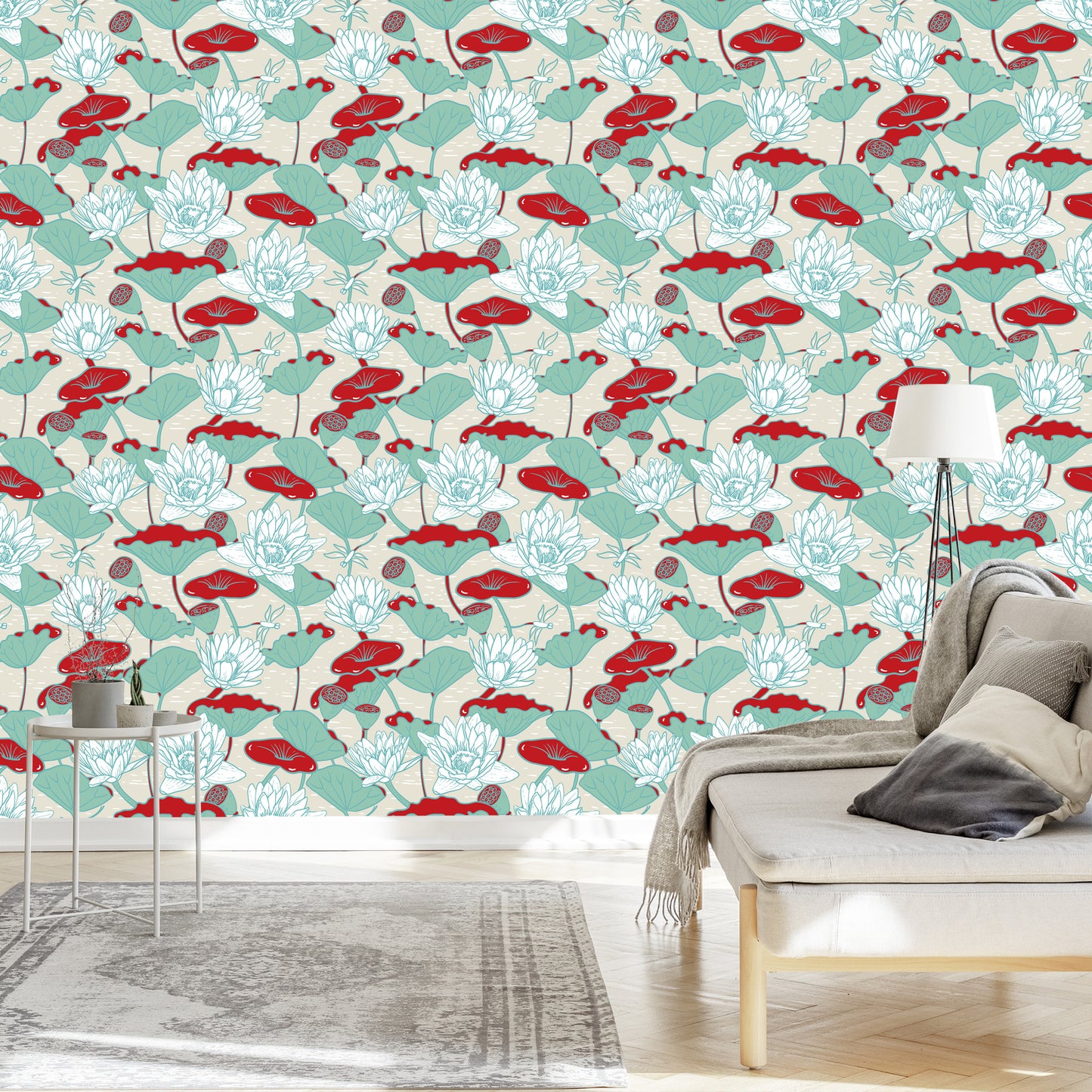 Wallpaper Water Lilies And Lotuses
