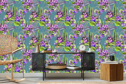 Wallpaper Flowers, Leaves