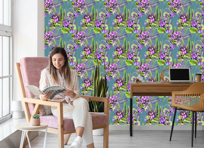 Wallpaper Flowers, Leaves