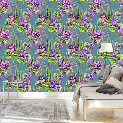 Wallpaper Flowers, Leaves