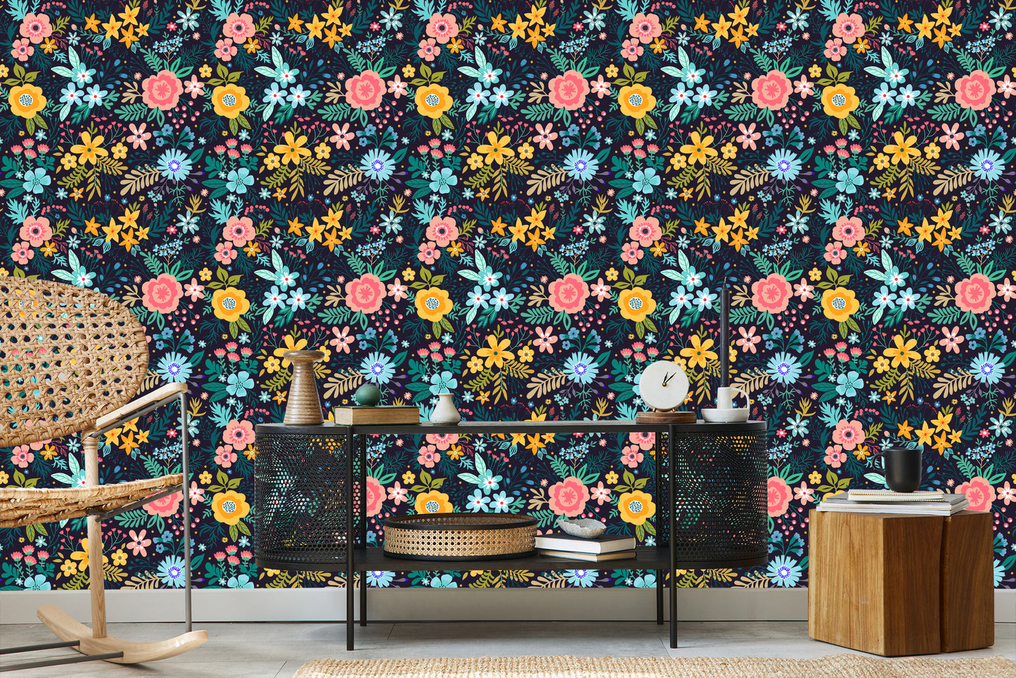 Wallpaper Floral Pattern