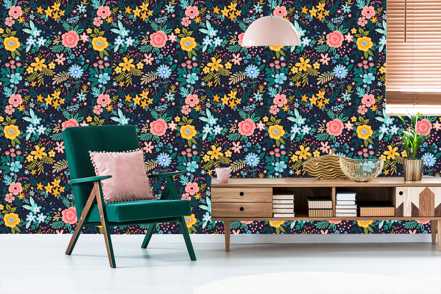 Wallpaper Floral Pattern