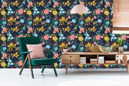 Wallpaper Floral Pattern