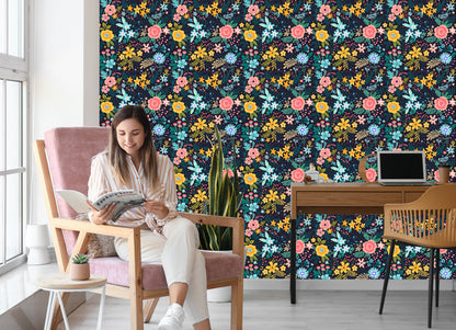 Wallpaper Floral Pattern