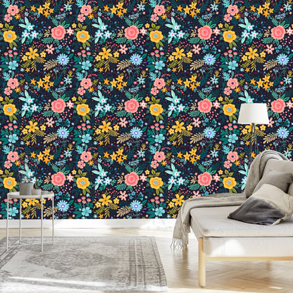 Wallpaper Floral Pattern
