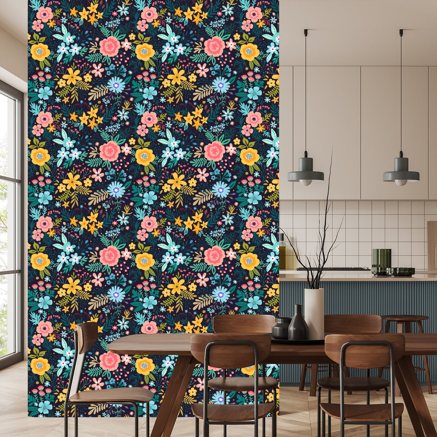Wallpaper Floral Pattern