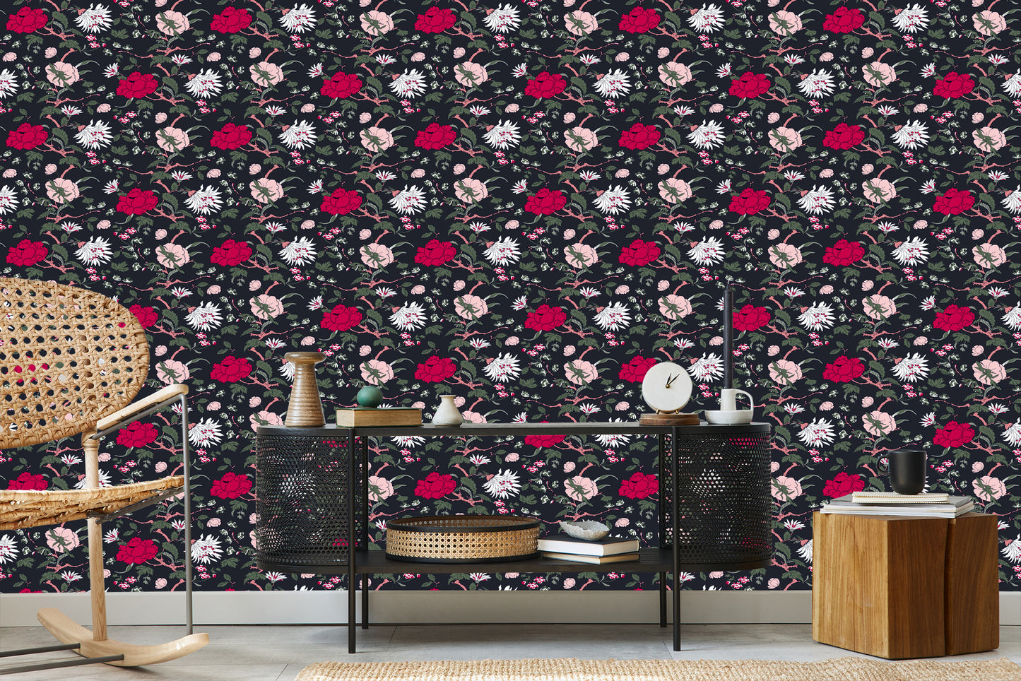 Wallpaper Vintage Flowers