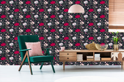 Wallpaper Vintage Flowers