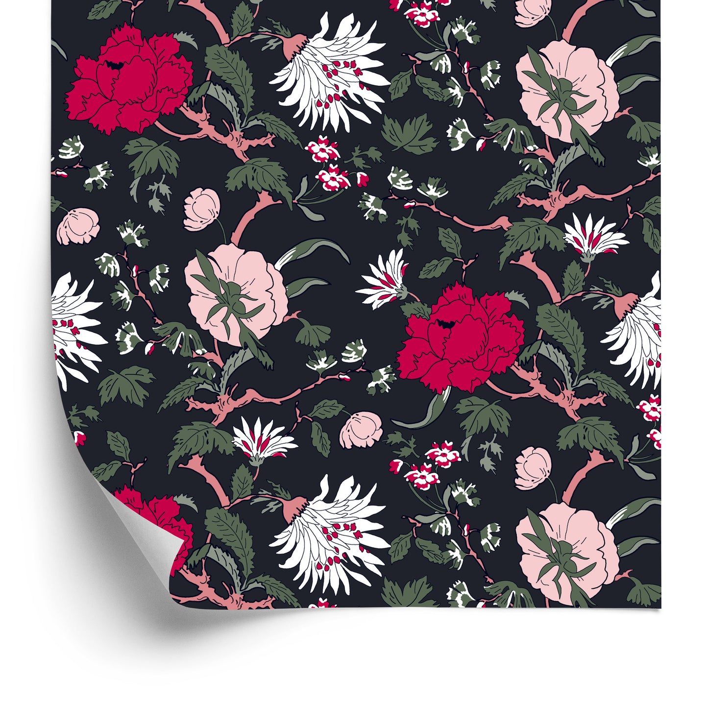 Wallpaper Vintage Flowers