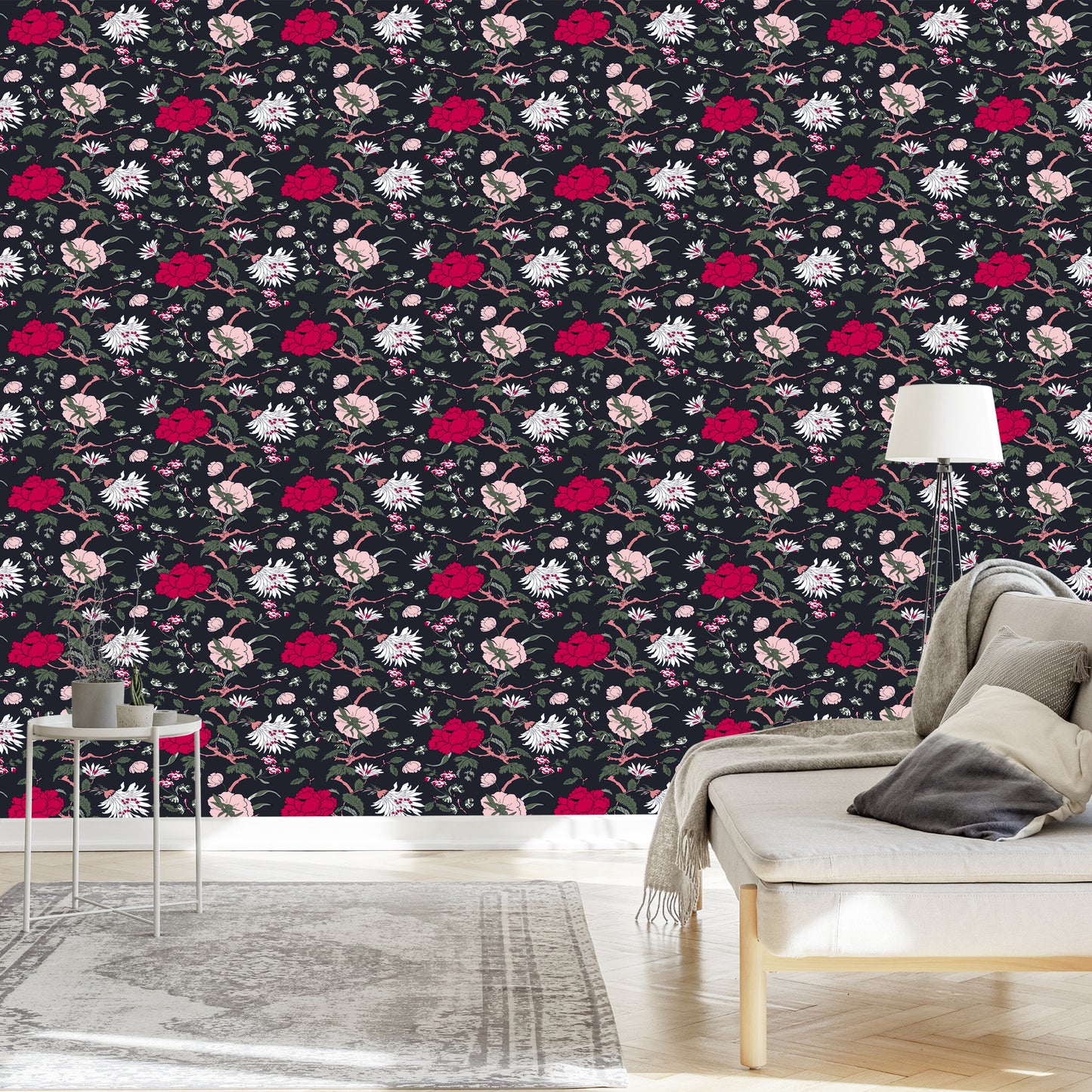 Wallpaper Vintage Flowers