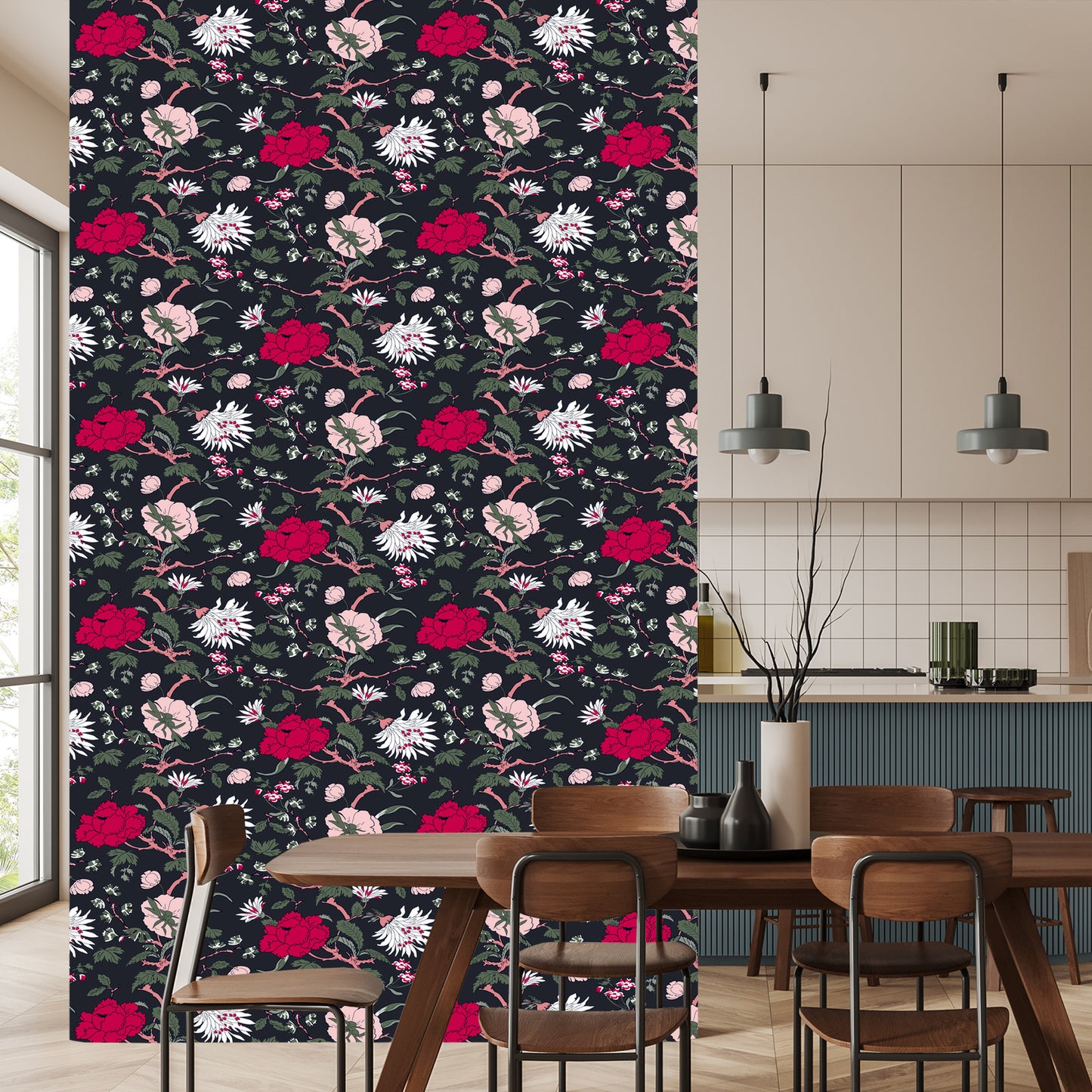 Wallpaper Vintage Flowers