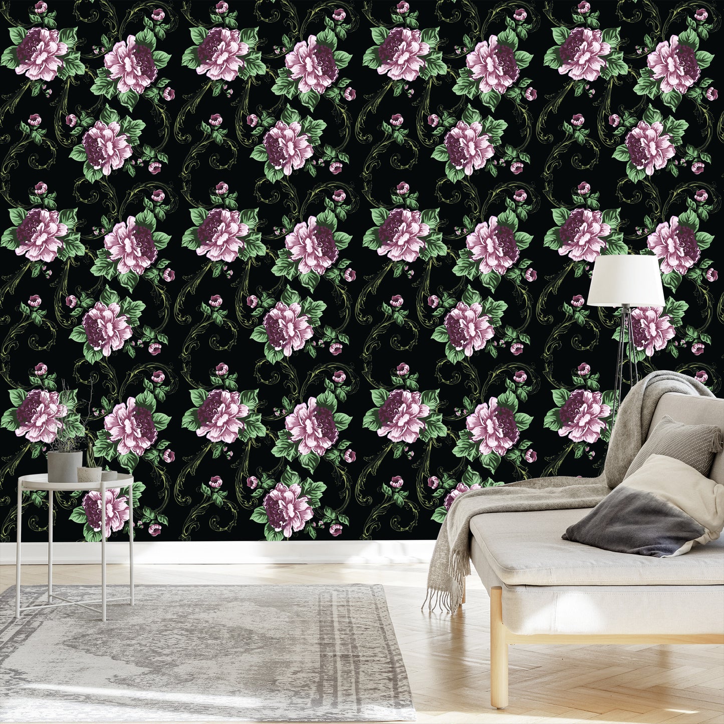 Wallpaper Blooming Flowers