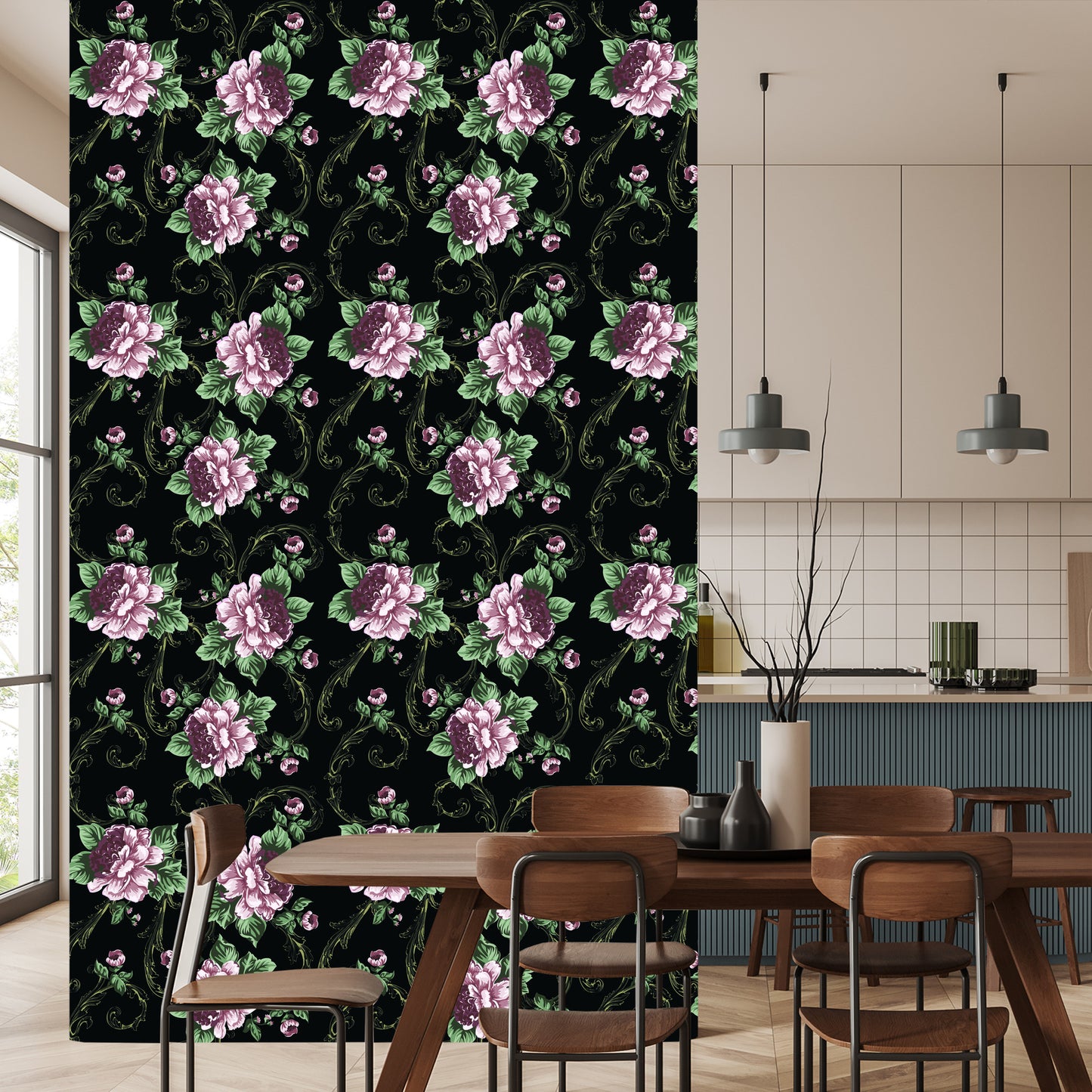Wallpaper Blooming Flowers