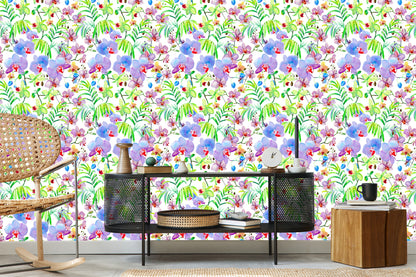 Wallpaper Orchid Orchids Plants Flowers For Living Room