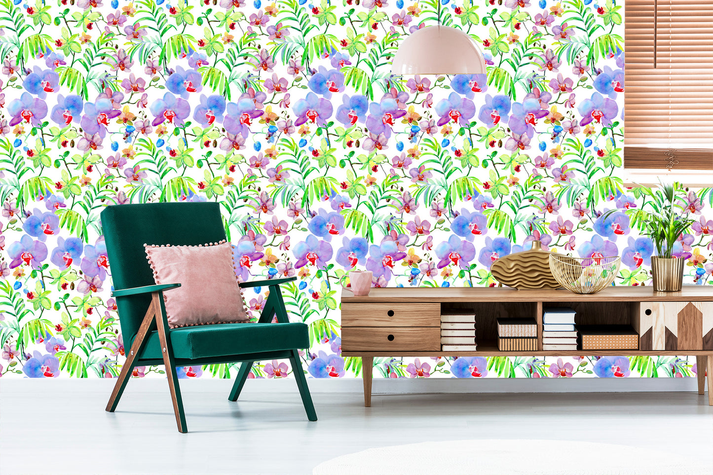 Wallpaper Orchid Orchids Plants Flowers For Living Room