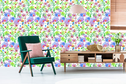 Wallpaper Orchid Orchids Plants Flowers For Living Room