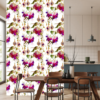 Wallpaper Flowers Fuchsia Nature Nature For Living Room