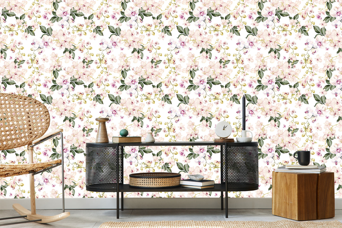 Wallpaper Orchid Orchid Flowers Nature For Living Room