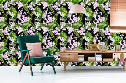 Wallpaper For Living Room Orchids Nature Flowers Plants