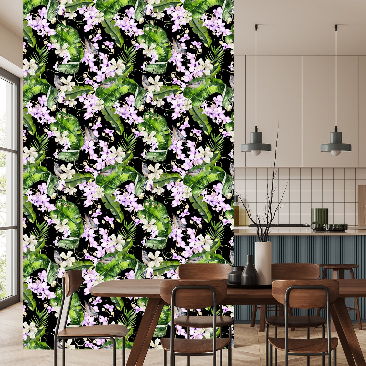 Wallpaper For Living Room Orchids Nature Flowers Plants