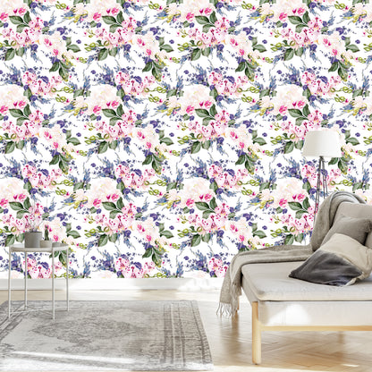 Wallpaper For Living Room Green Flowers Orchids Orchid