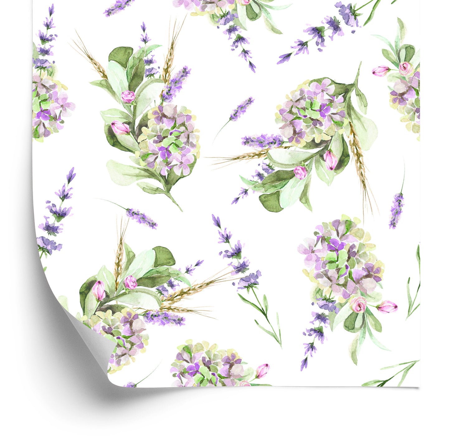 Wallpaper Bouquets With Lavender