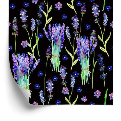Wallpaper Violet Flowers