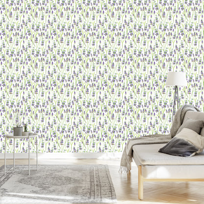 Wallpaper Lavender Green Plants