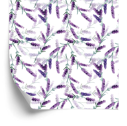 Wallpaper Lavender Scattered
