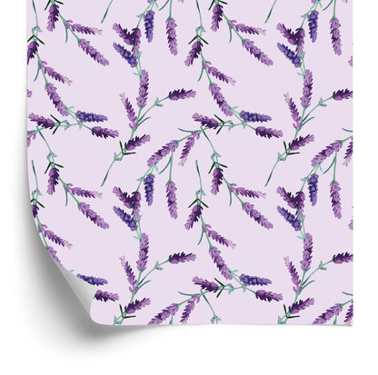 Wallpaper Lavender Leaves