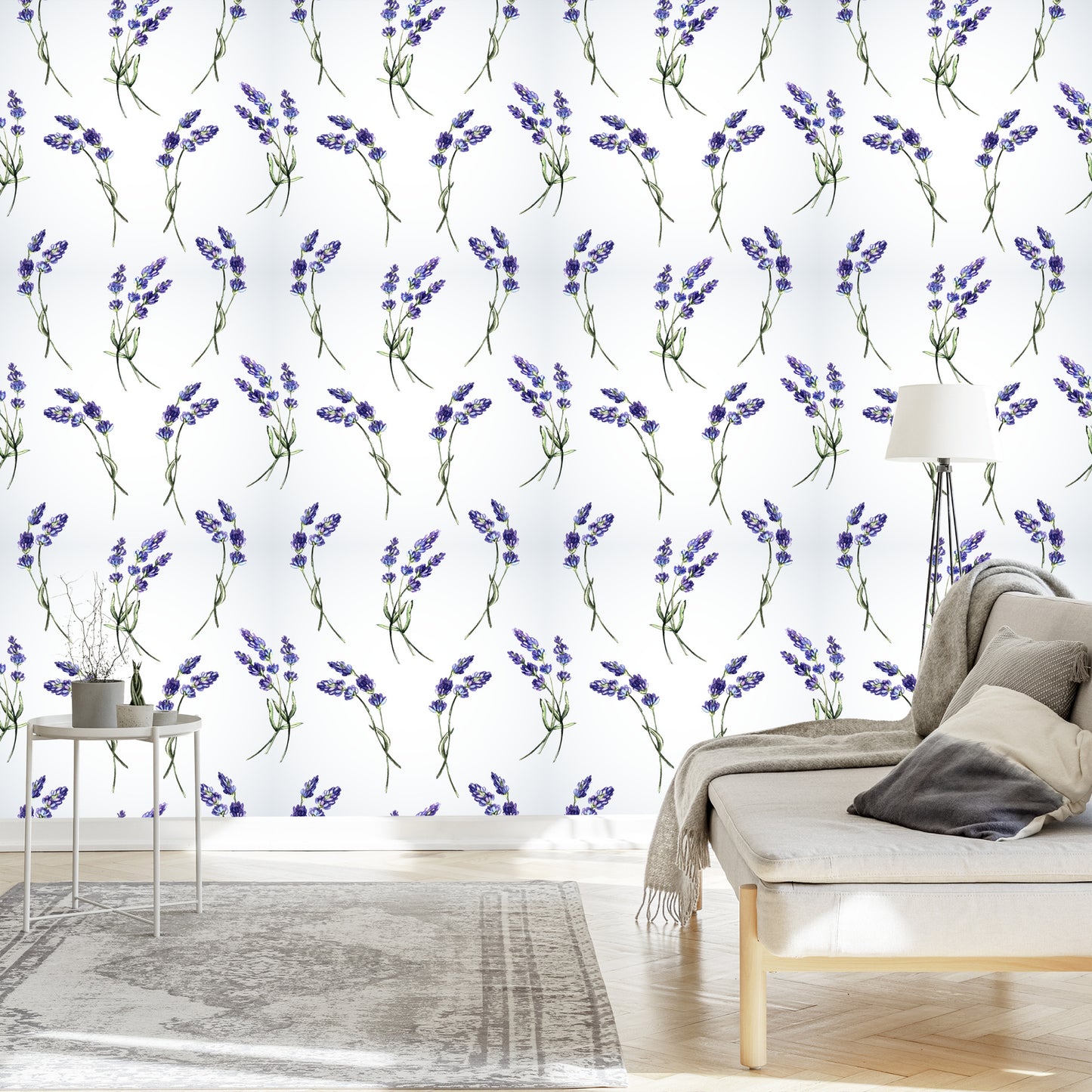 Wallpaper Lavender Flowers