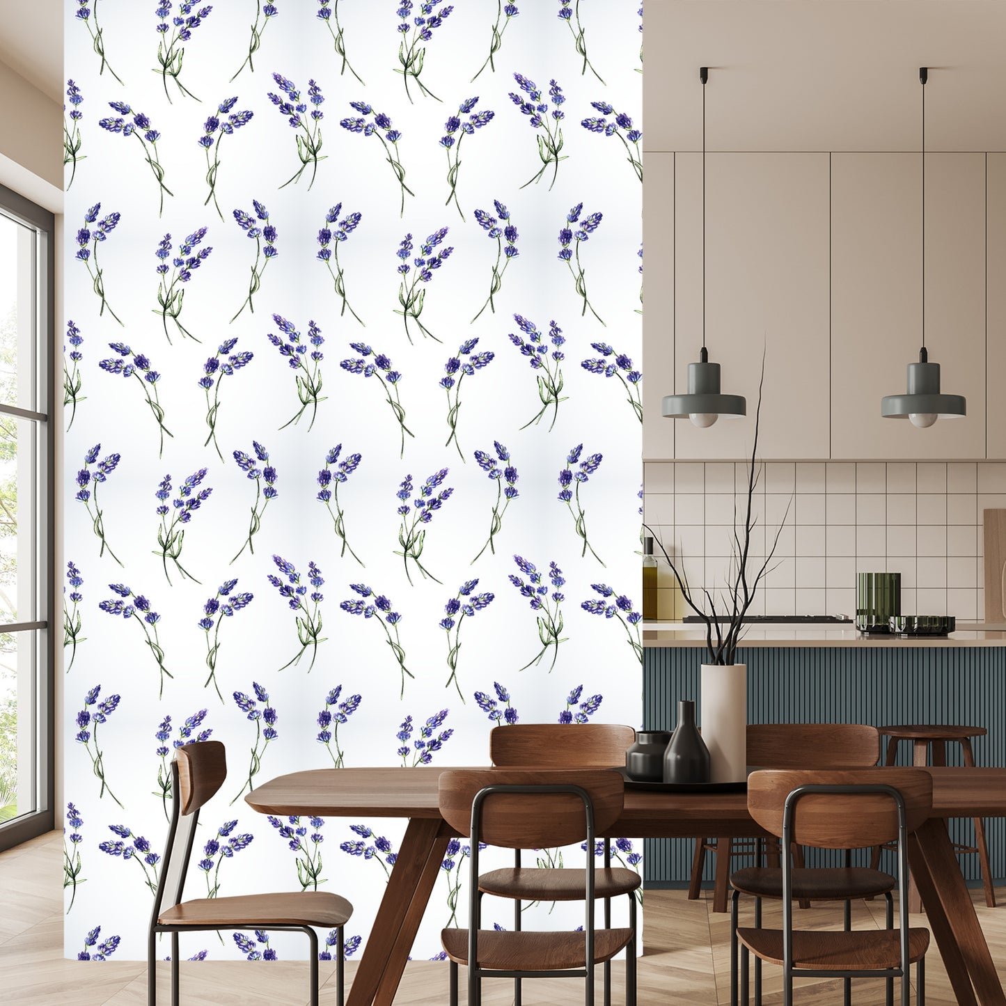 Wallpaper Lavender Flowers