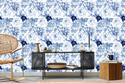 Wallpaper Roses Peonies
