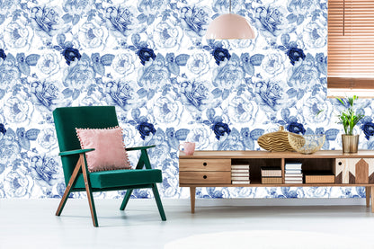 Wallpaper Roses Peonies
