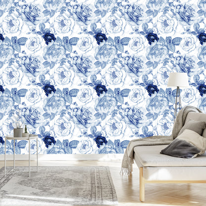 Wallpaper Roses Peonies