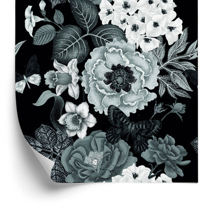 Wallpaper Vintage Peonies