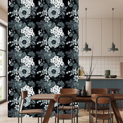 Wallpaper Vintage Peonies