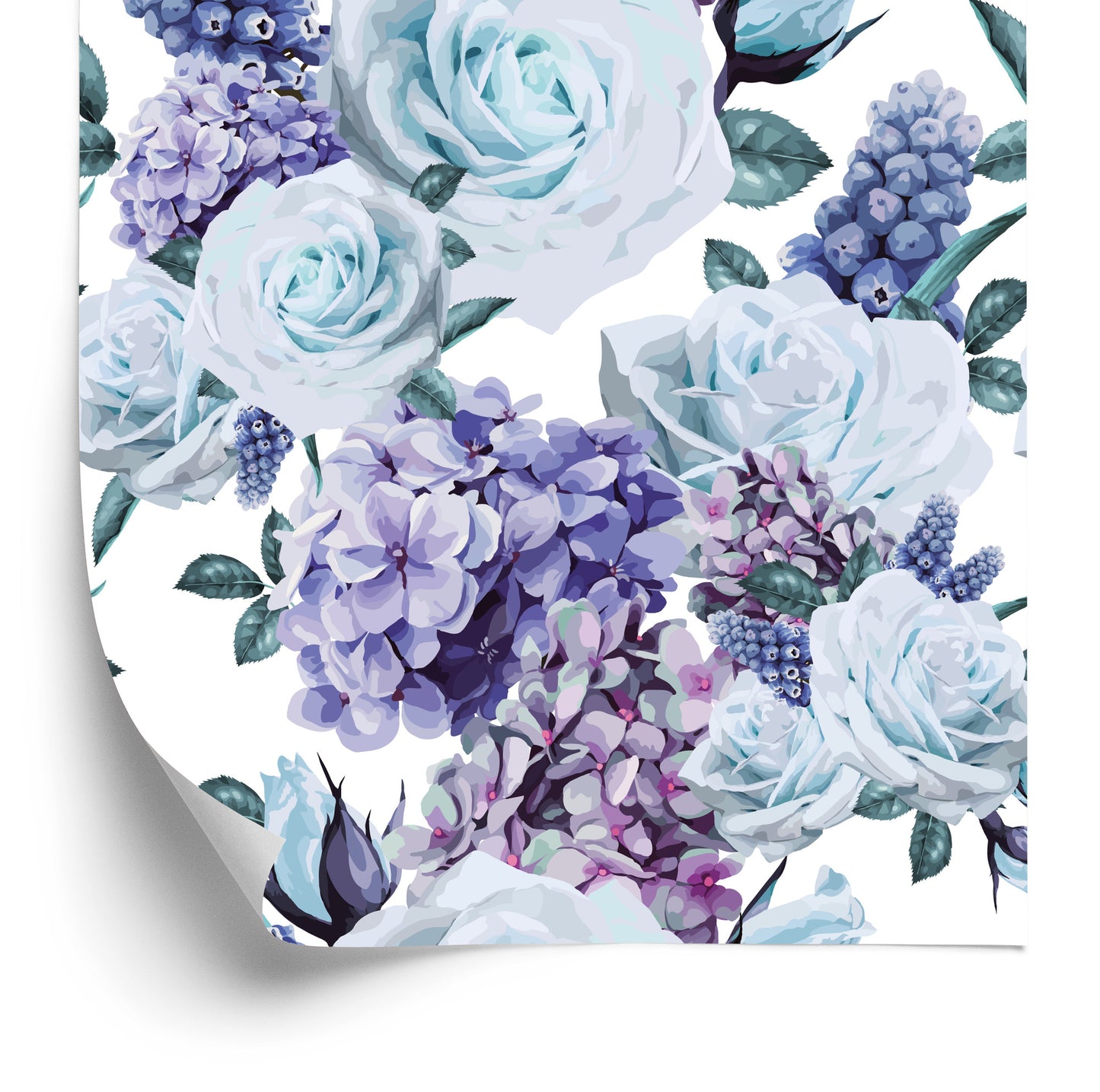 Wallpaper Fruits Roses