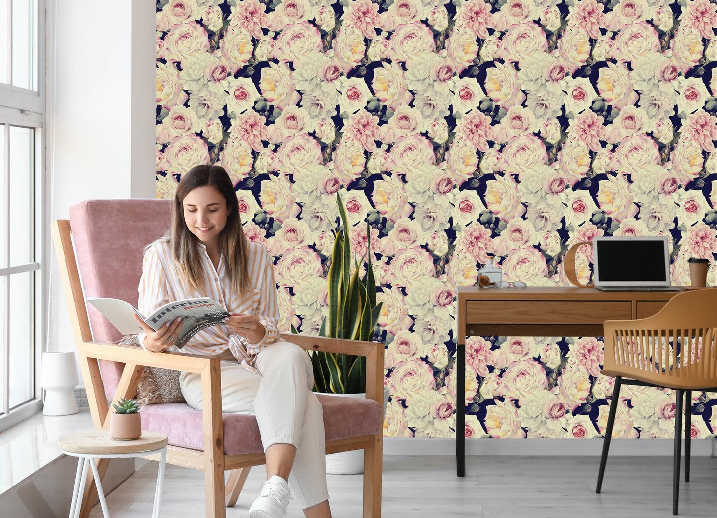 Wallpaper Classic Roses