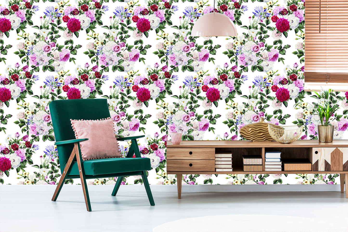 Wallpaper Floral Composition