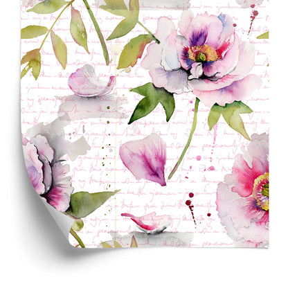 Wallpaper Vintage Peonies