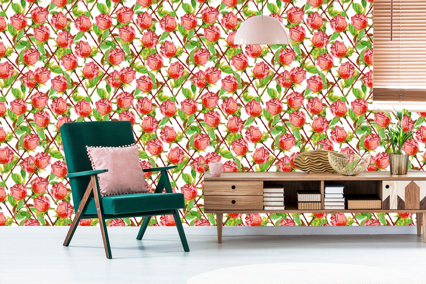 Wallpaper Roses With Stems