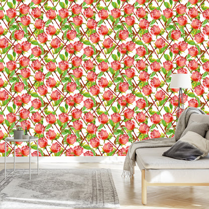 Wallpaper Roses With Stems