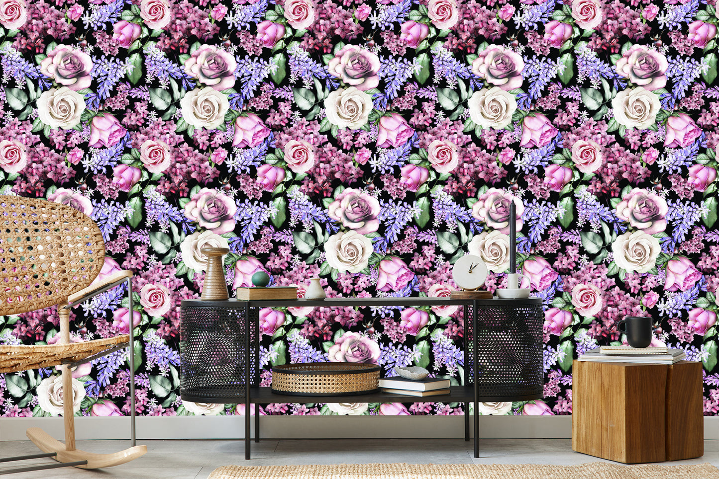 Wallpaper Colorful Roses