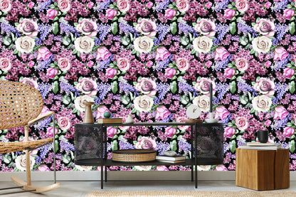 Wallpaper Colorful Roses