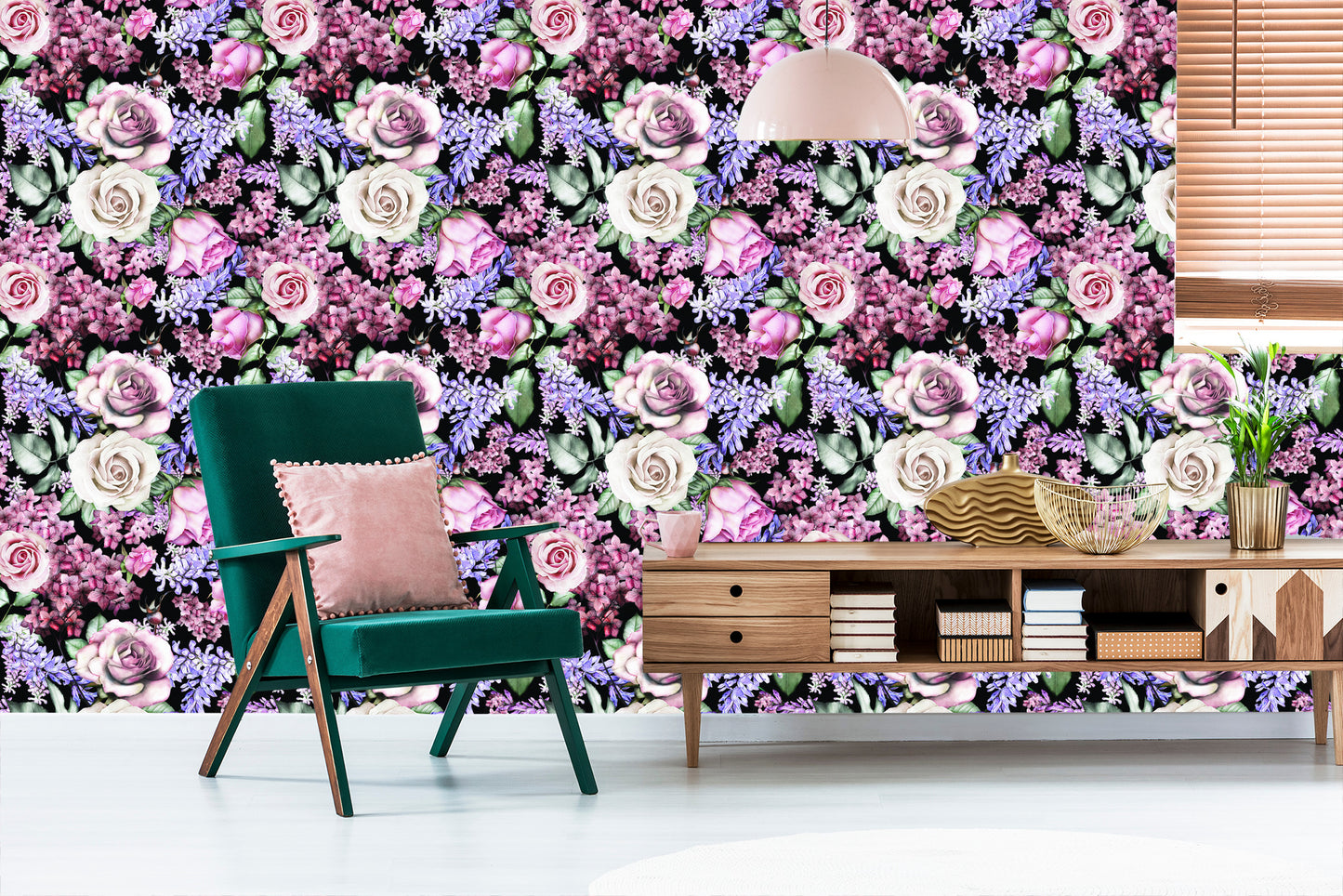 Wallpaper Colorful Roses
