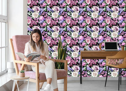 Wallpaper Colorful Roses