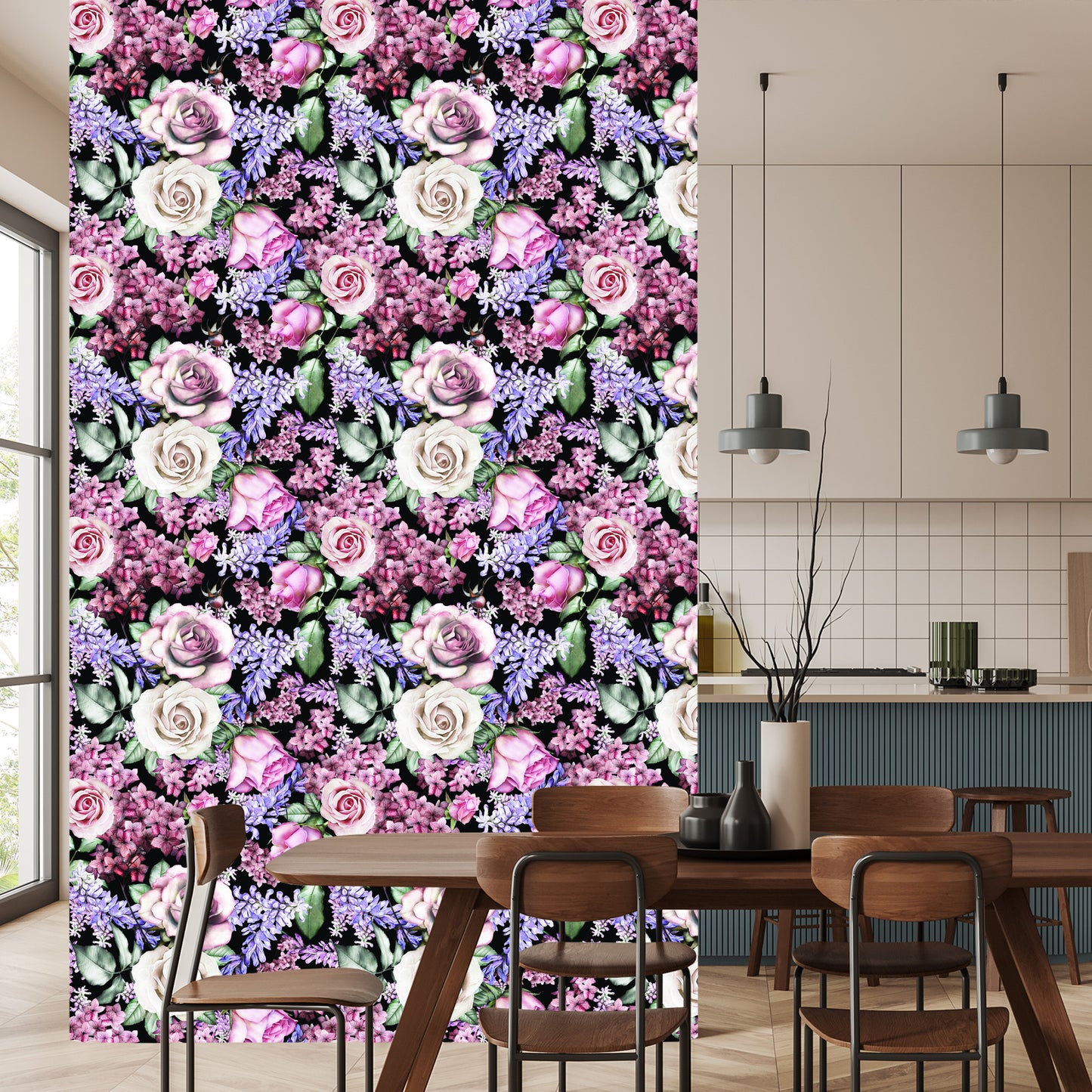 Wallpaper Colorful Roses