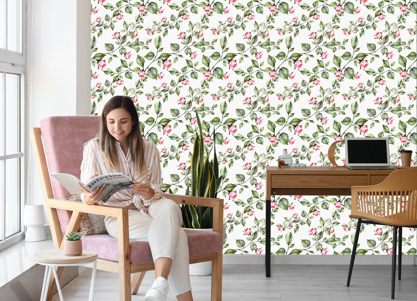 Wallpaper Classic Roses